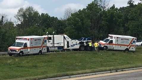 Accident involving an ambulance on I-81 in Lebanon County