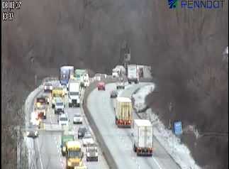 Crash Cleared On I-83 In York County, Pa.