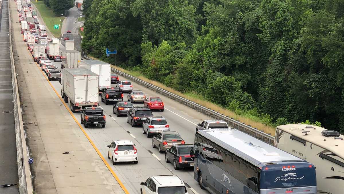 Interstate back open after 10car pileup including 2