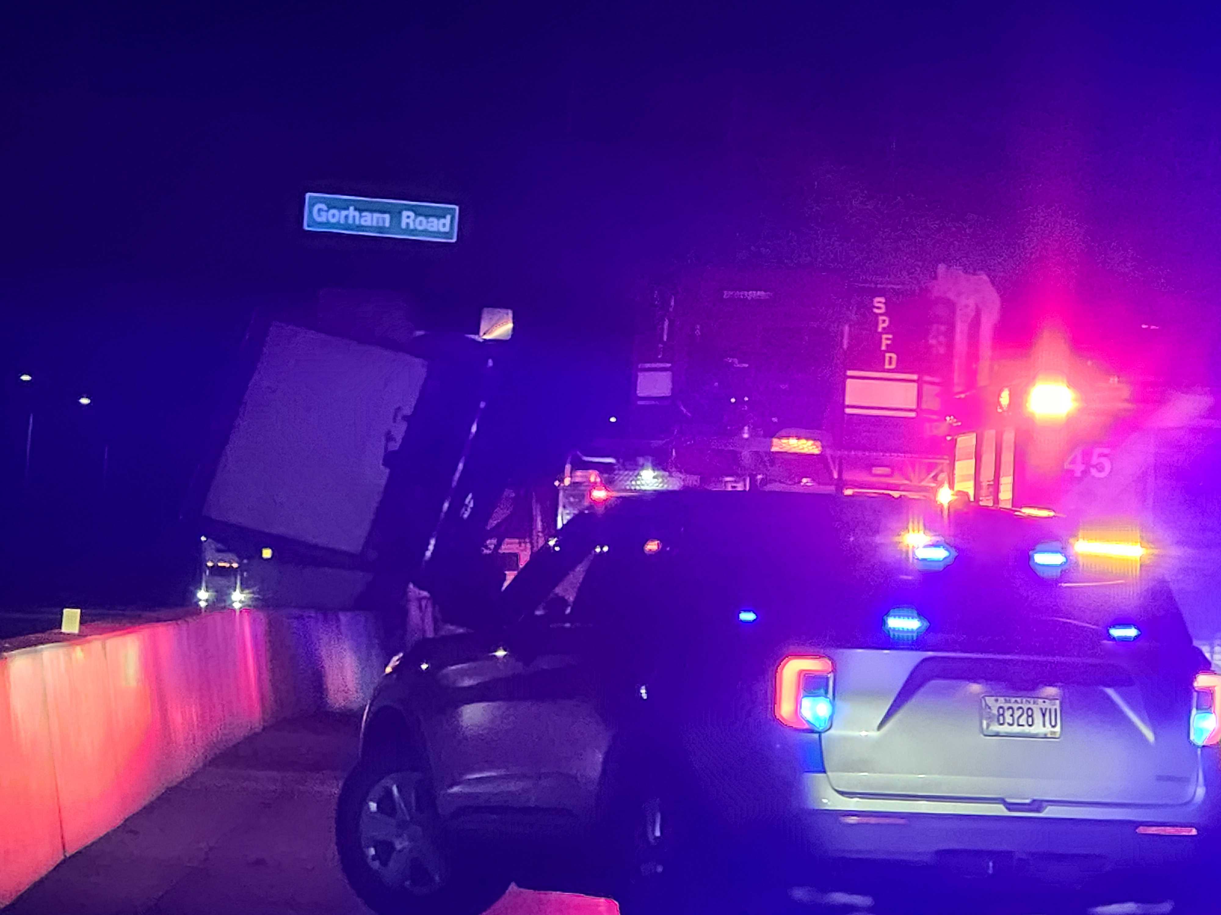 Driver injured after tractor trailer crash on I-95 in Scarborough - WMTW