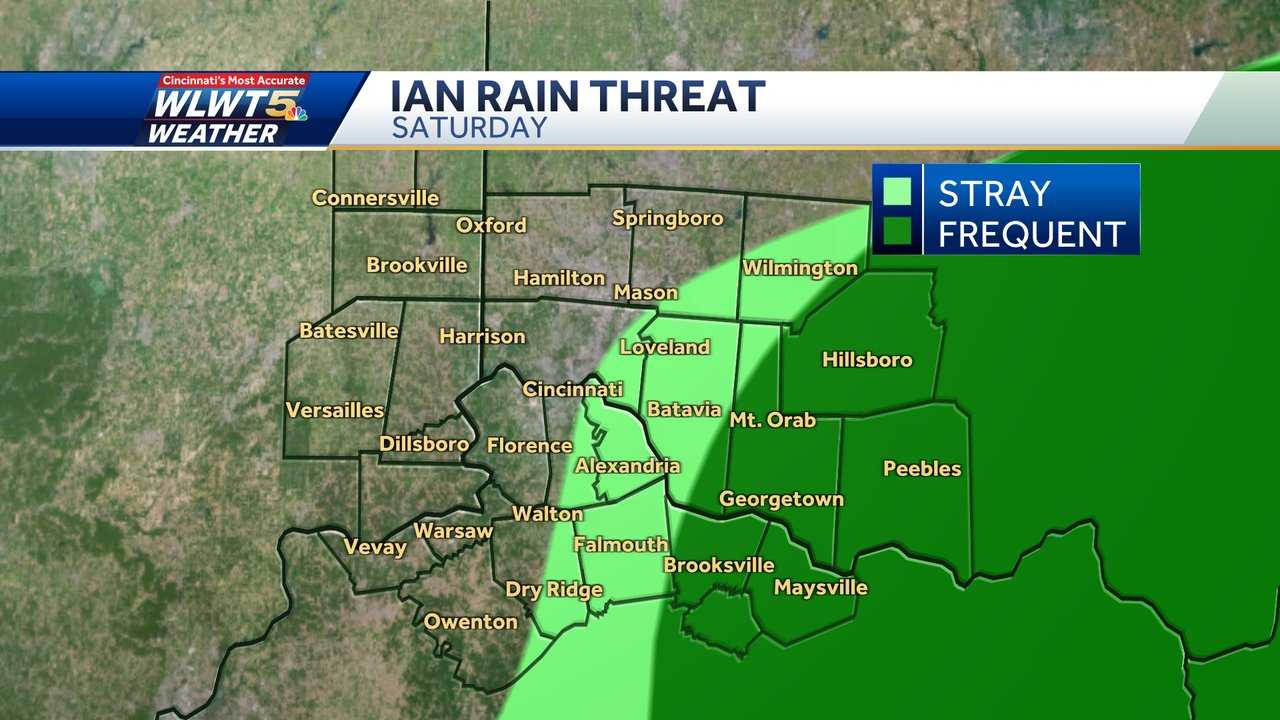 Weekend Weather Planner: Remnants Of Hurricane Ian To Bring Some Rain, Wind