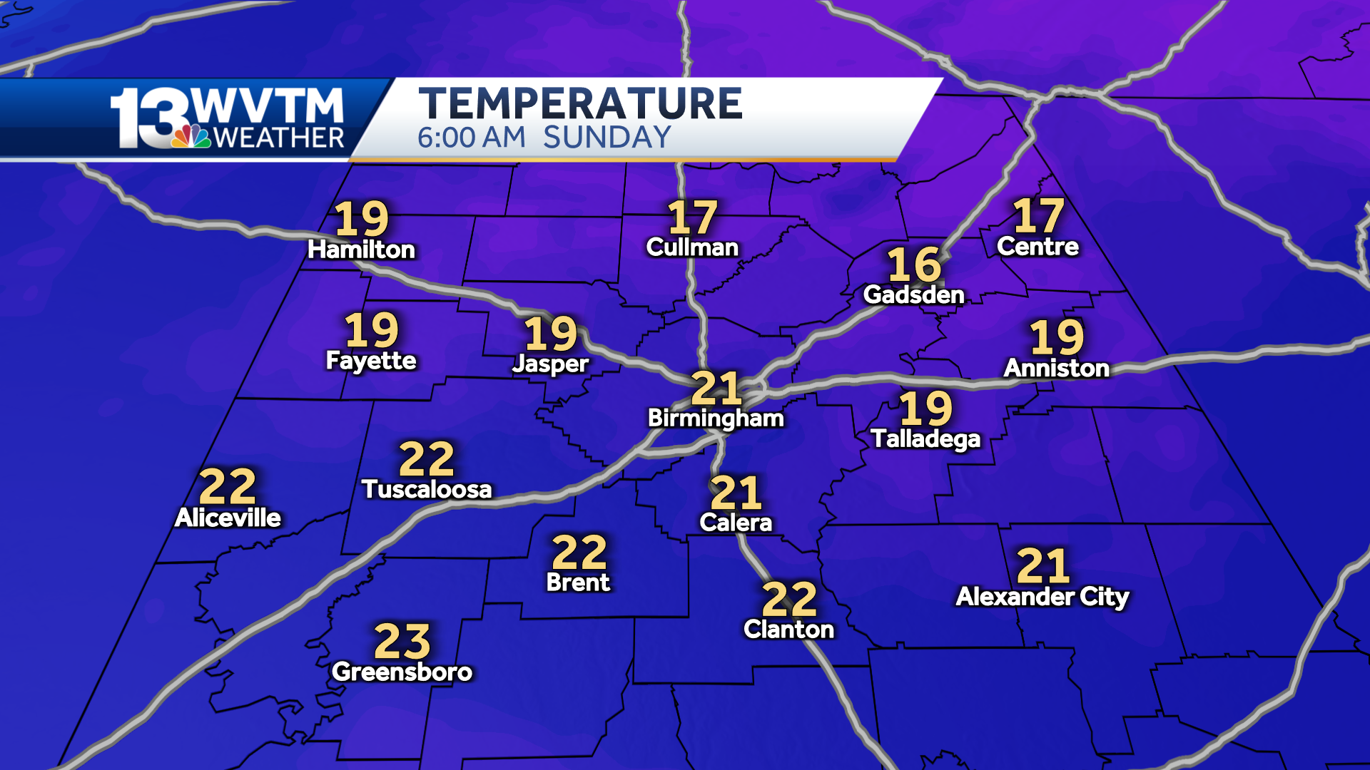 Alabama Weather Forecast Snow Possible Birmingham Tuscaloosa