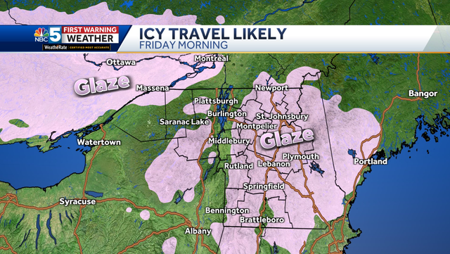 Freezing rain overnight to cause icy travel in New York, Vermont - Vimarsana News