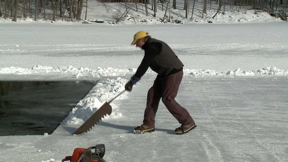 Friday, February 16th Rockywold Ice Harvest