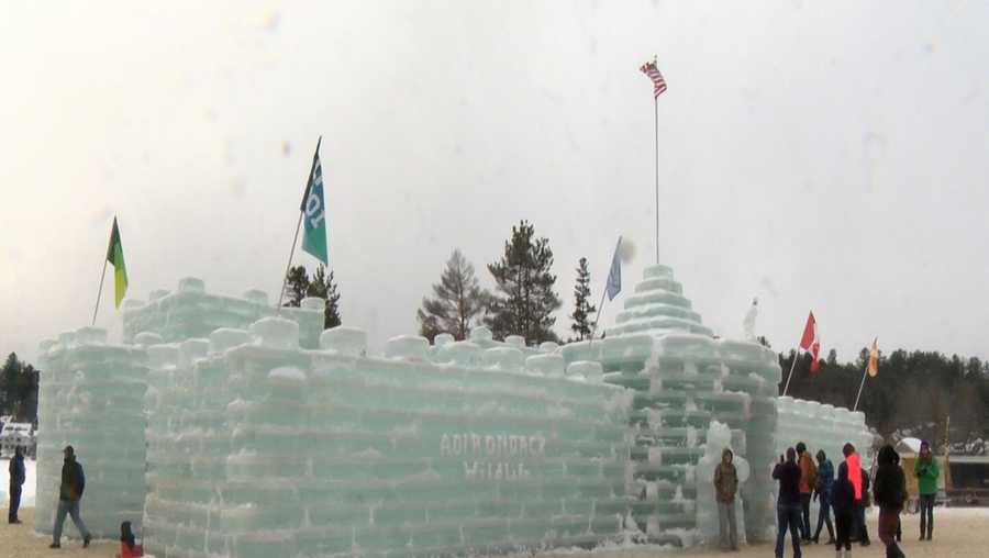 Saranac Lake Ice Palace draws record crowd