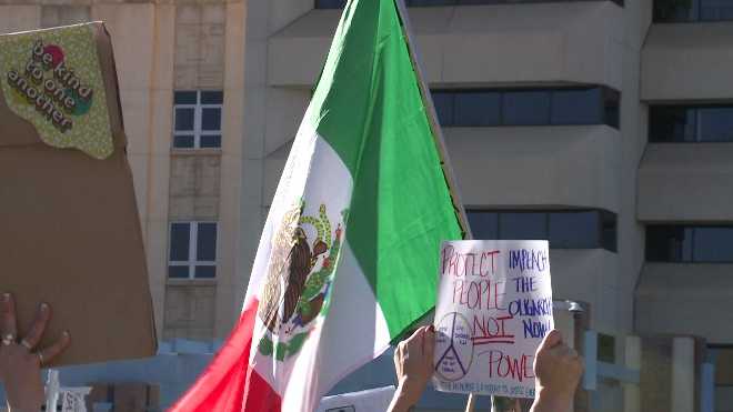 Albuquerque 'ICE Out' protest: Arrest highlights rights to protest, worship