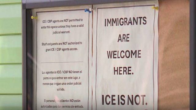 Greater Cincinnati businesses post signs protesting ICE amid immigration raids
