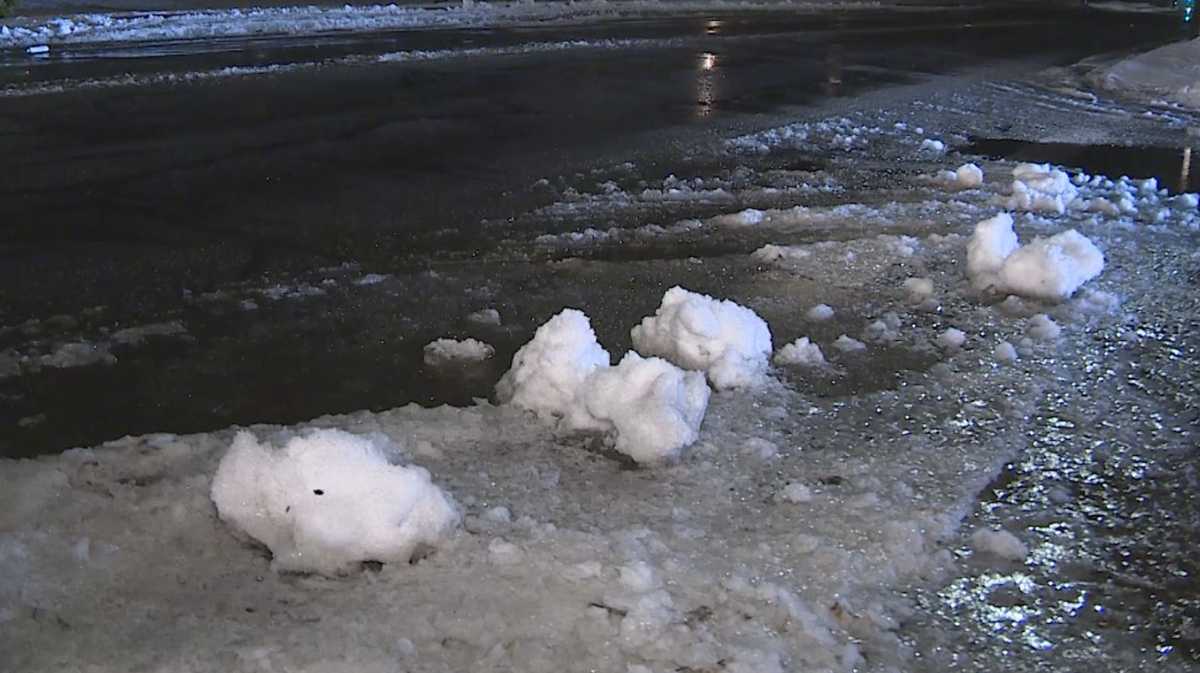 Icy roads create slick travel, impacting morning commute