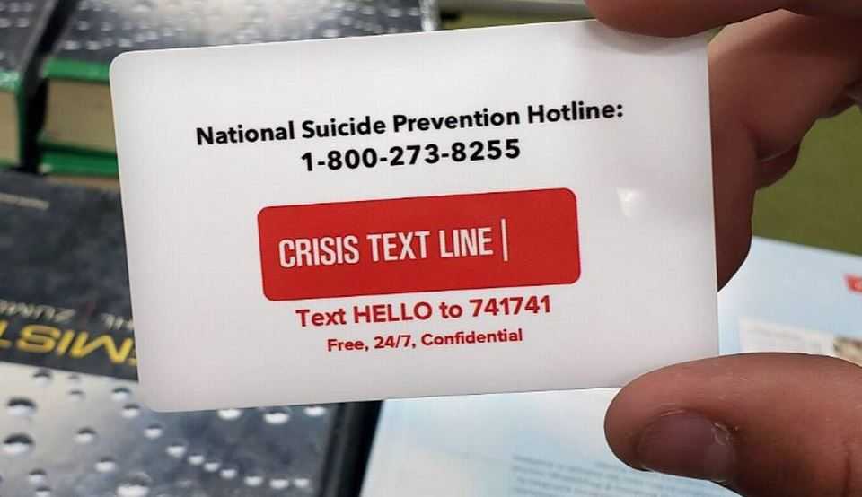 SUICIDE PREVENTION HOTLINE: Committee Passes Bill To Print Suicide ...