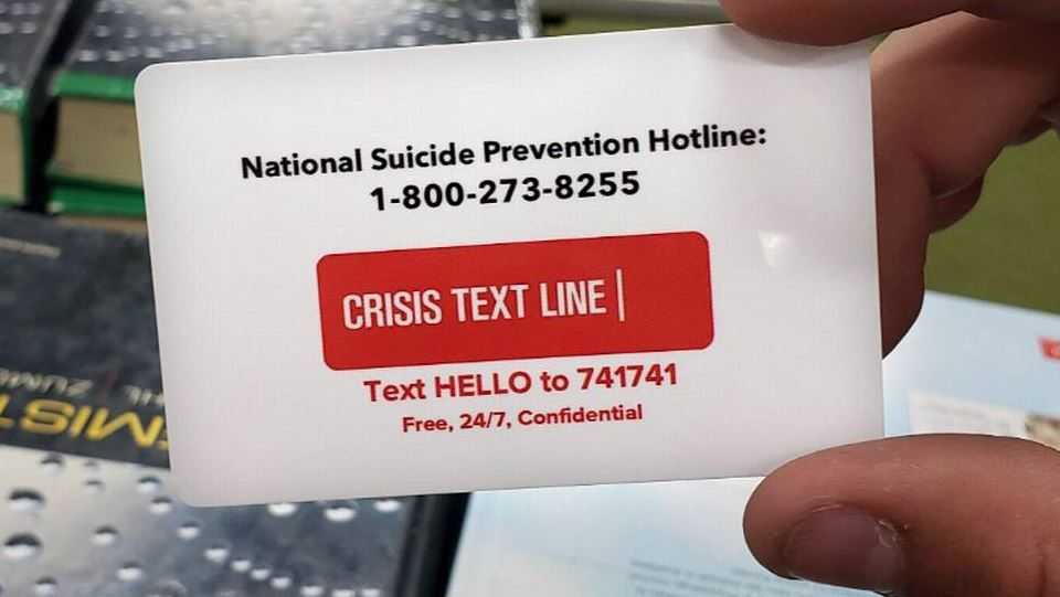 Suicide Prevention Hotline Committee Passes Bill To Print Suicide Prevention Hotline Number On 