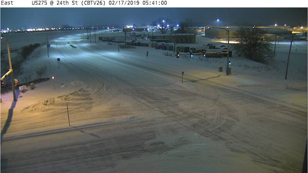 SLIDESHOW Nebraska, Iowa road conditions