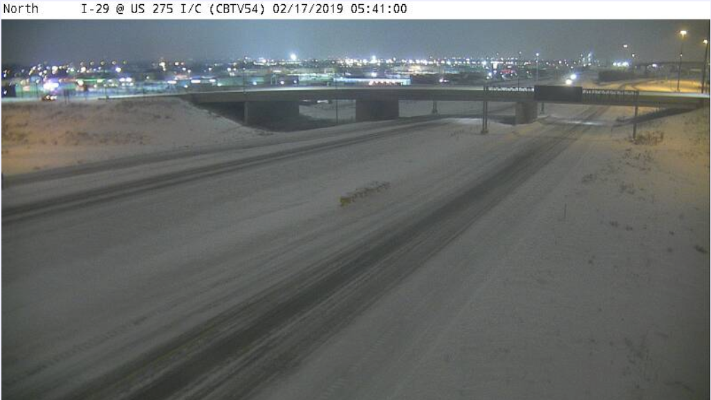 SLIDESHOW Nebraska, Iowa road conditions