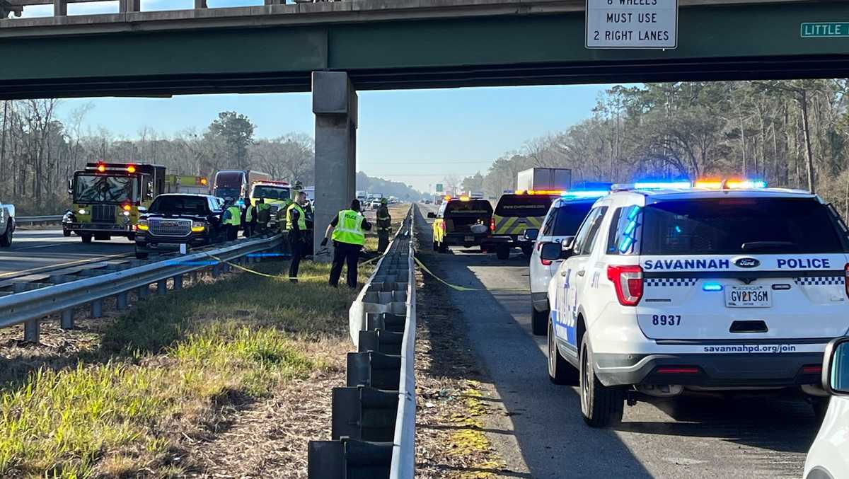 One dead, four critically injured in I-95 crash in Chatham County - WJCL