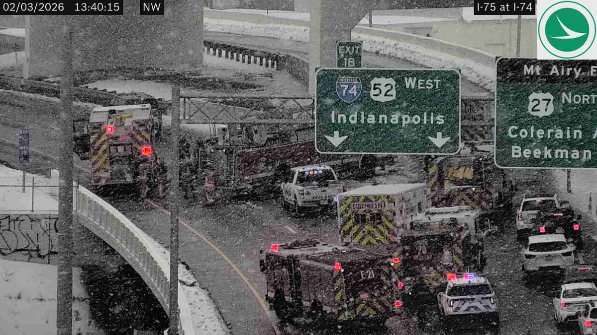 Lanes reopen after crash blocks ramp from ﻿﻿I-75 northbound to I 