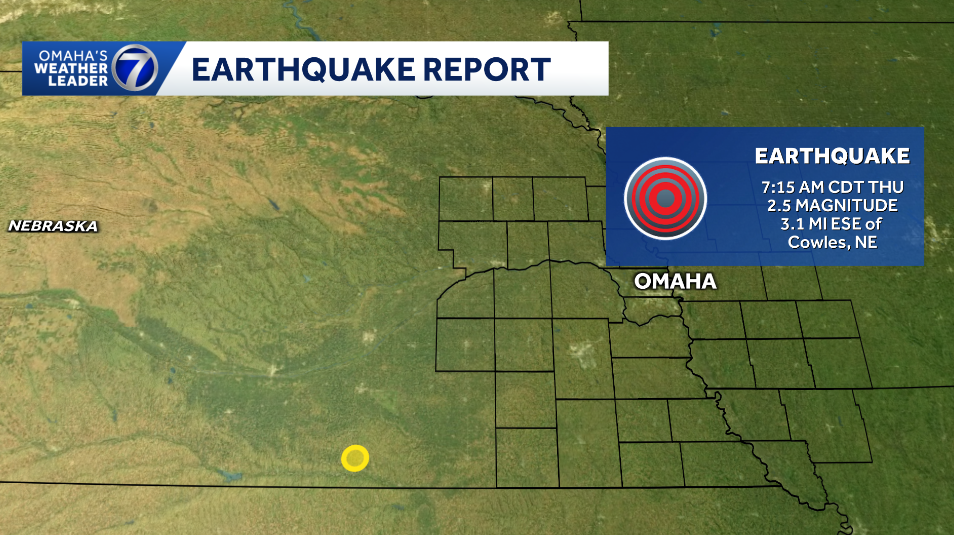 Did you feel it? Second earthquake this month reported in Nebraska