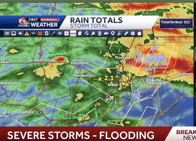Flood advisory issued for New Orleans until 8:15 p.m.