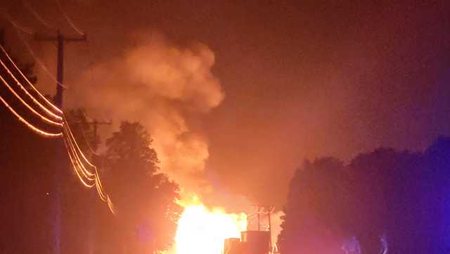 Truck explosion shuts down Ferrisburgh road - Vimarsana News