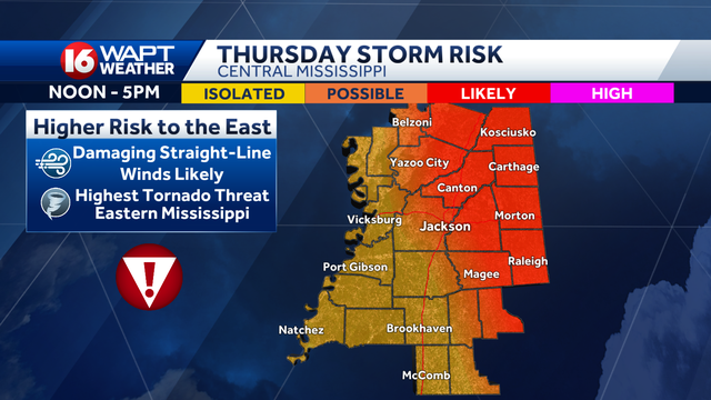 Strong, severe storms possible as cold front arrives Thursday - Vimarsana News