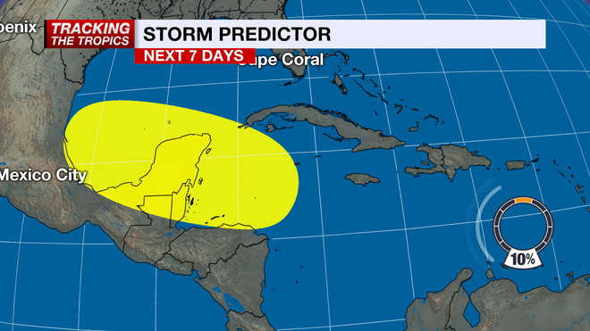 Storm Predictor Tropics Afternoon 7-4-24.