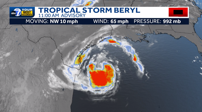 Tropical Storm Beryl