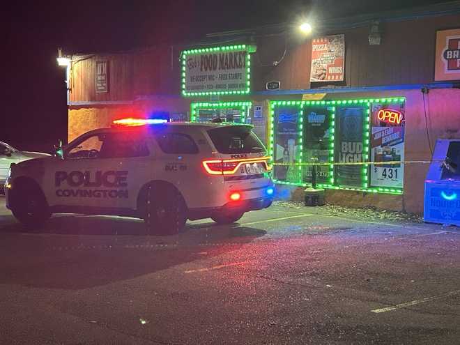 covington police at latonia stabbing