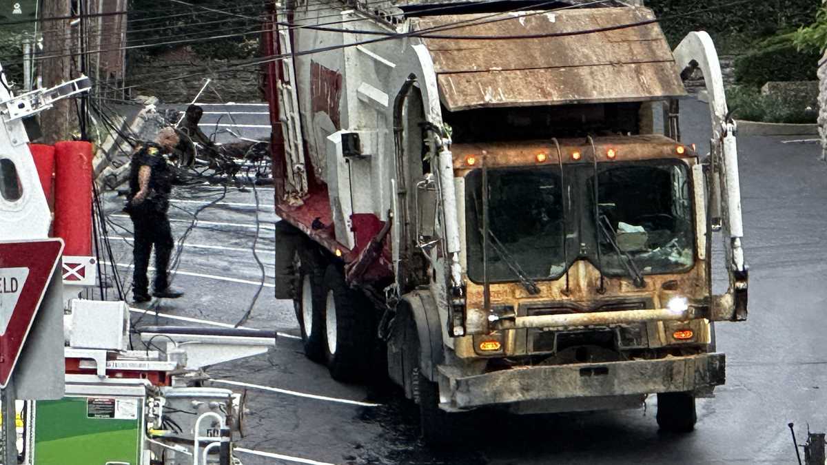 Rumpke truck caught in power lines in Walnut Hills; outages reported in ...