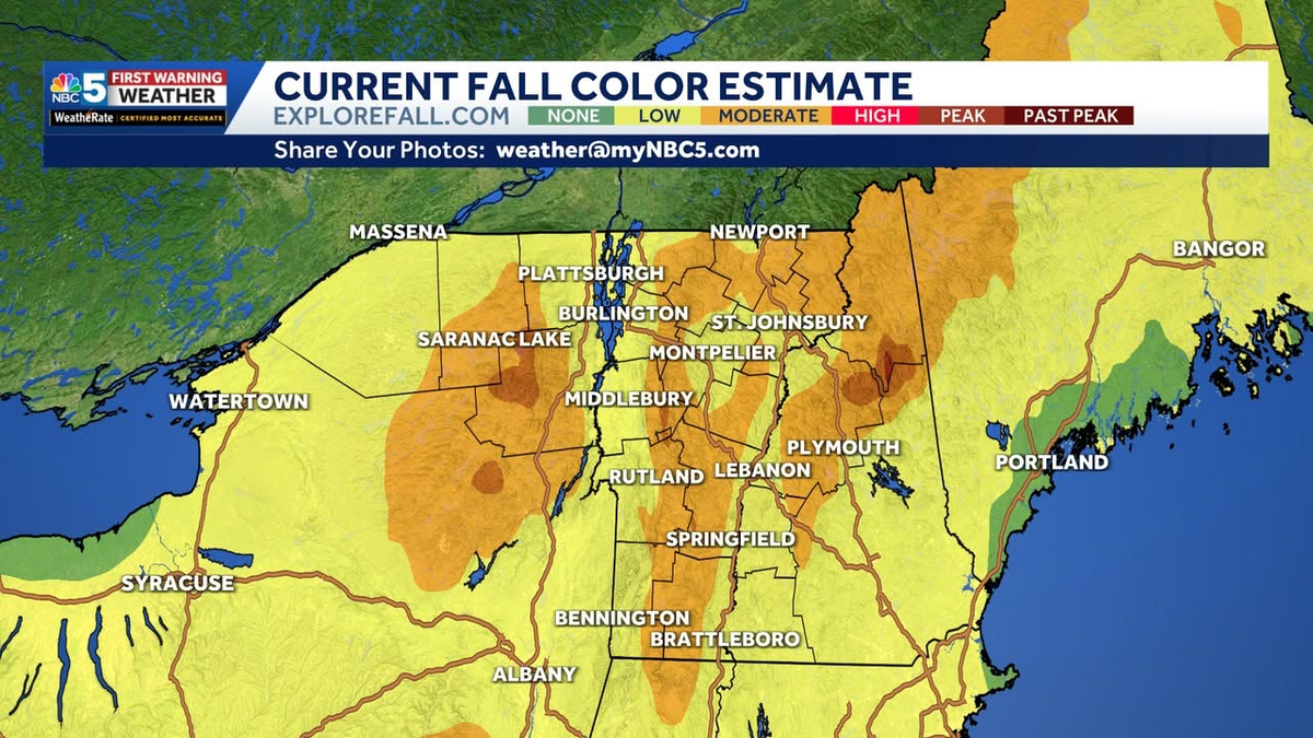 Vermont peak fall foliage could be sooner due to drought