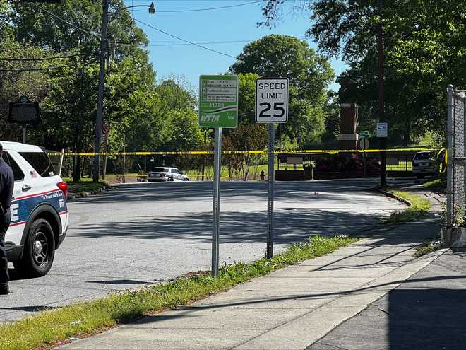 Heavy police presence on Waughtown St. and Alder St. in Winston Salem