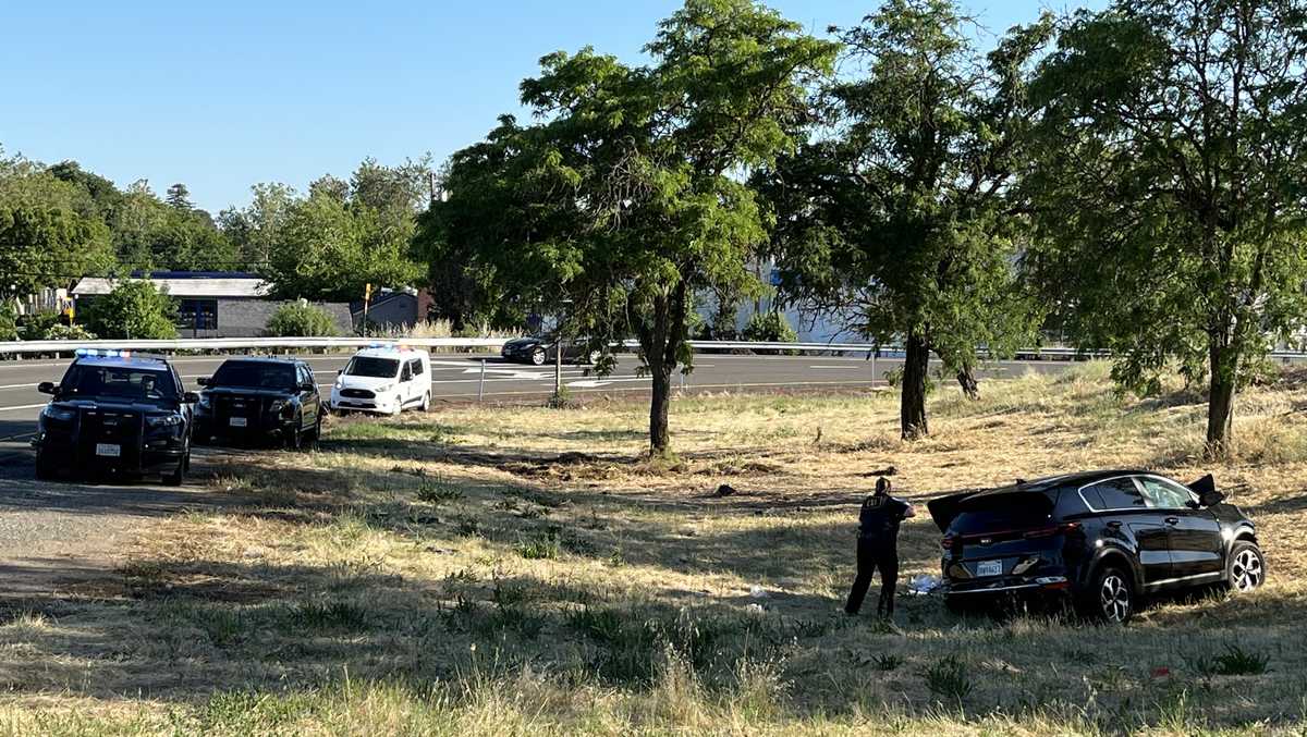 2 juveniles arrested after crashing into tree while in a stolen vehicle