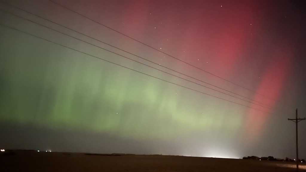 Nebraska, Iowa Northern Lights