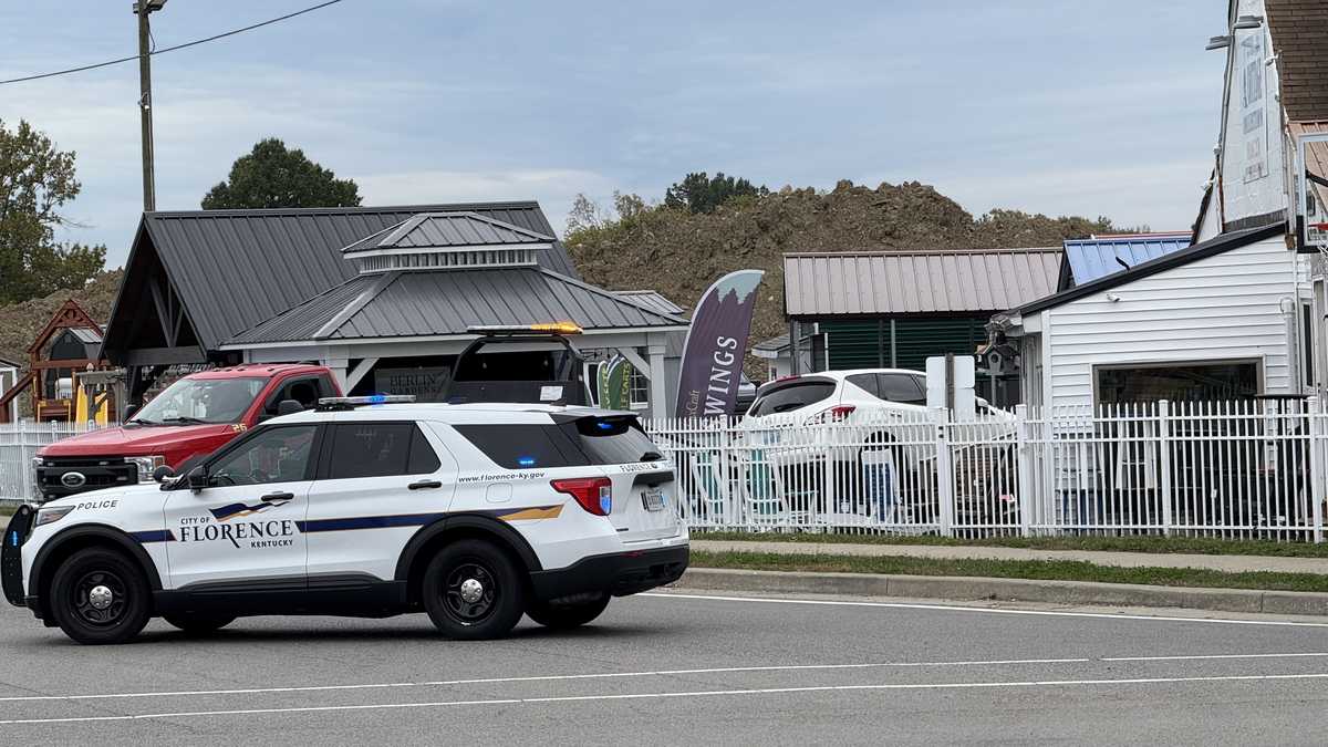 Police: Car crashes into furniture store in Florence after driver ...