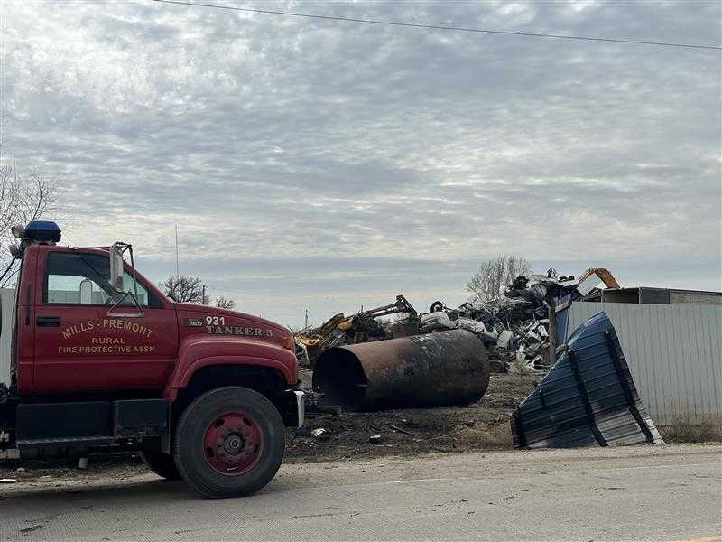 One person dies after explosion at Iowa salvage yard, officials say