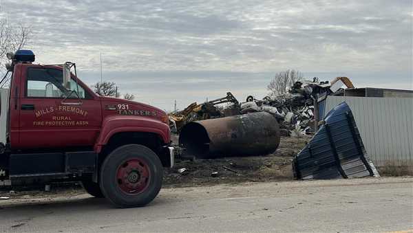 iowa salvage yard explosion