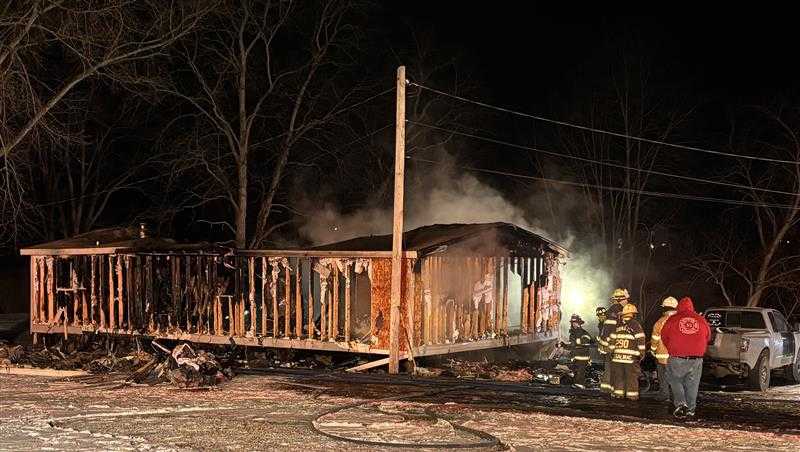 Three pets killed after massive fire destroys Western Pa. home