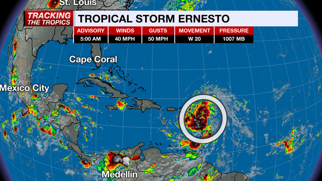 Tropical Storm Ernesto