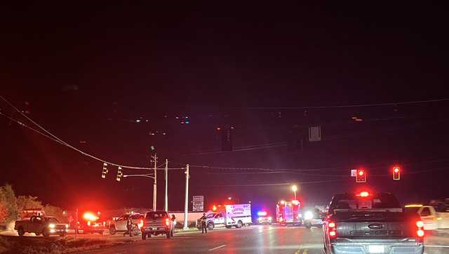 1 dead after semi and vehicle collide on AA Highway in Alexandria; road closed