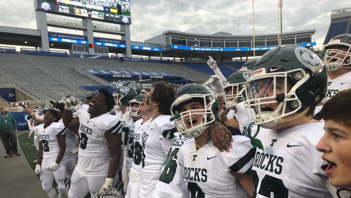 Trinity football tops Male 286 for 6A state championship