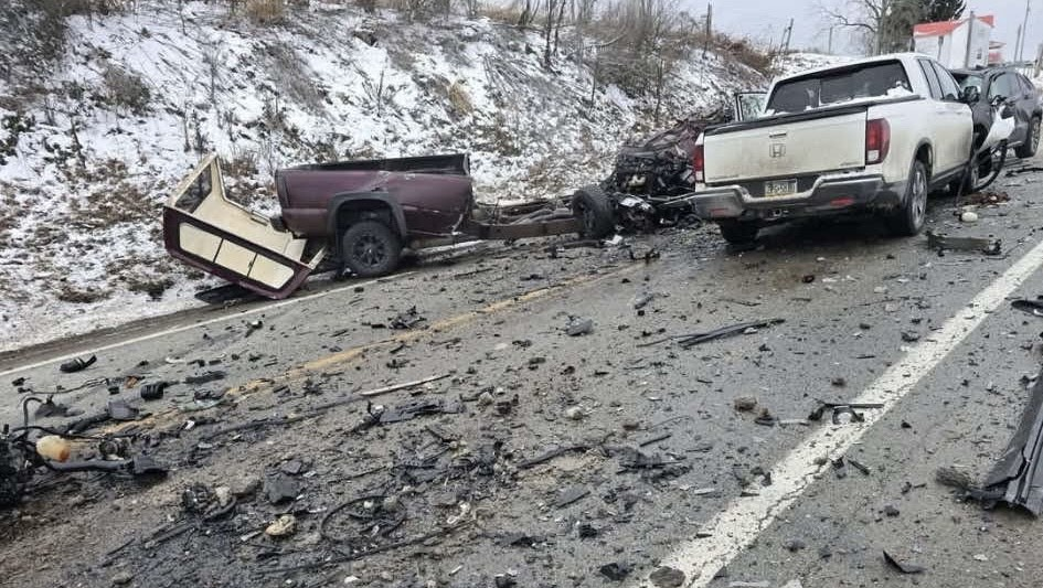 Pennsylvania police investigate multi-vehicle crash on Route 422