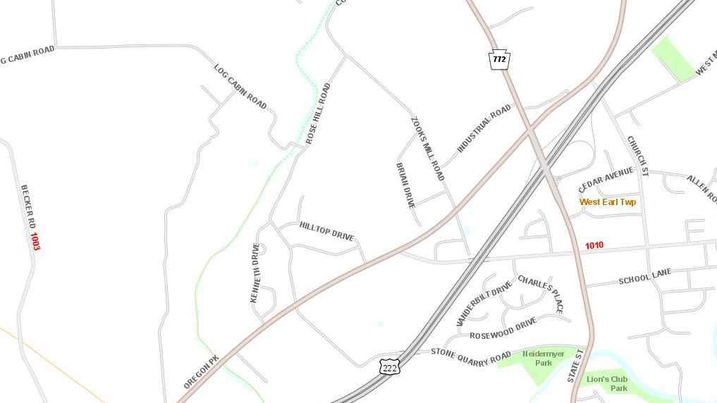 Lane restriction in place for emergency pavement repairs on Route 222 ...