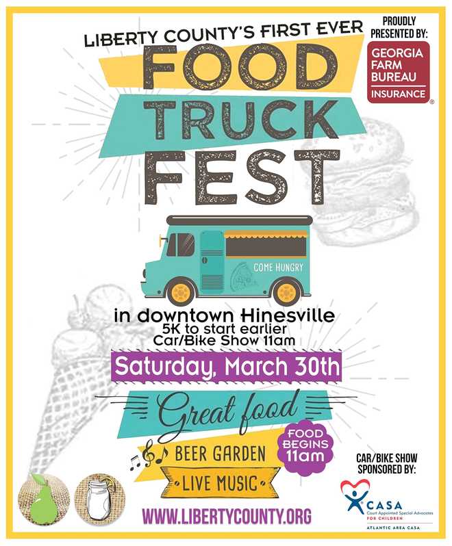 Get hungry, Hinesville Inaugural food truck festival coming this weekend