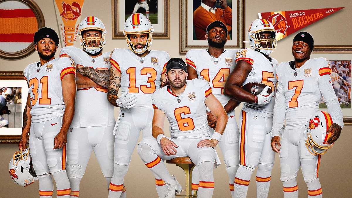 BUCCANEERS RETURN WITH ORIGINAL 1976 JERSEY IN HOME OPENER TO COMMEMORATE FRANCHISE’S 50TH SEASON