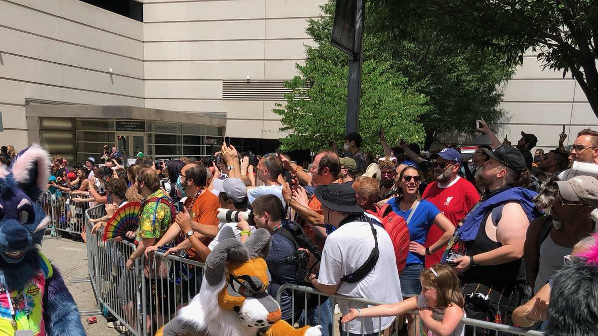 Anthrocon Parade in Downtown Pittsburgh Brings Joy to Locals and Visitors