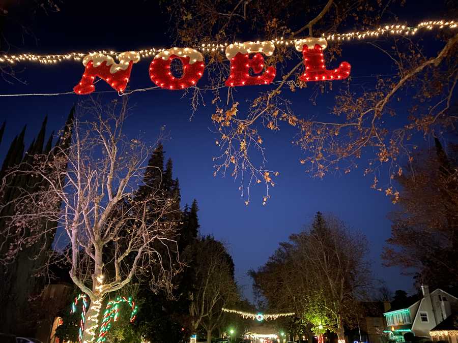 Sacramento Christmas lights Pictures from the Fab 40s