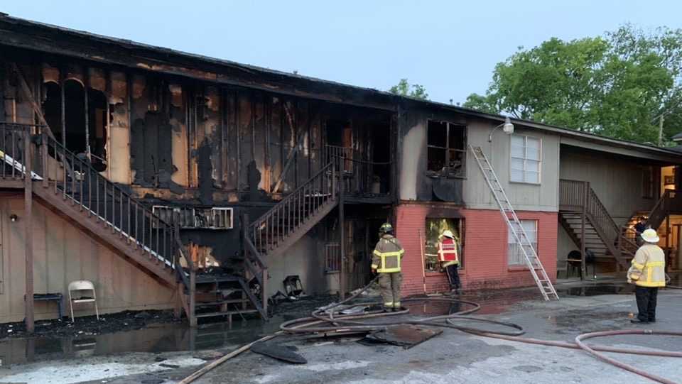 Woman dies in Birmingham apartment fire