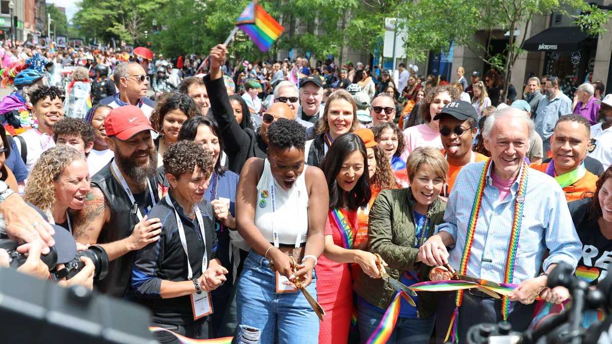 Photos: Boston's Pride parade returns after 3-year hiatus