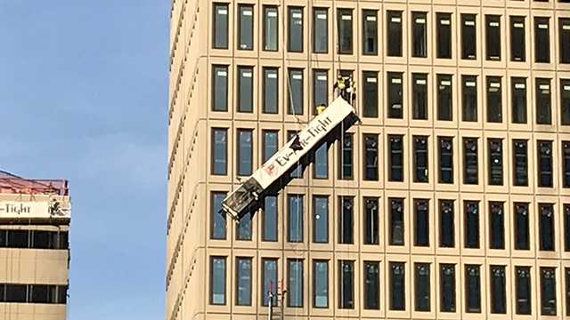 Crews investigate reports of explosion; 2 workers trapped on scaffolding - Vimarsana News