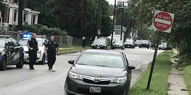 Baltimore police officer dragged by car during traffic stop, officials say