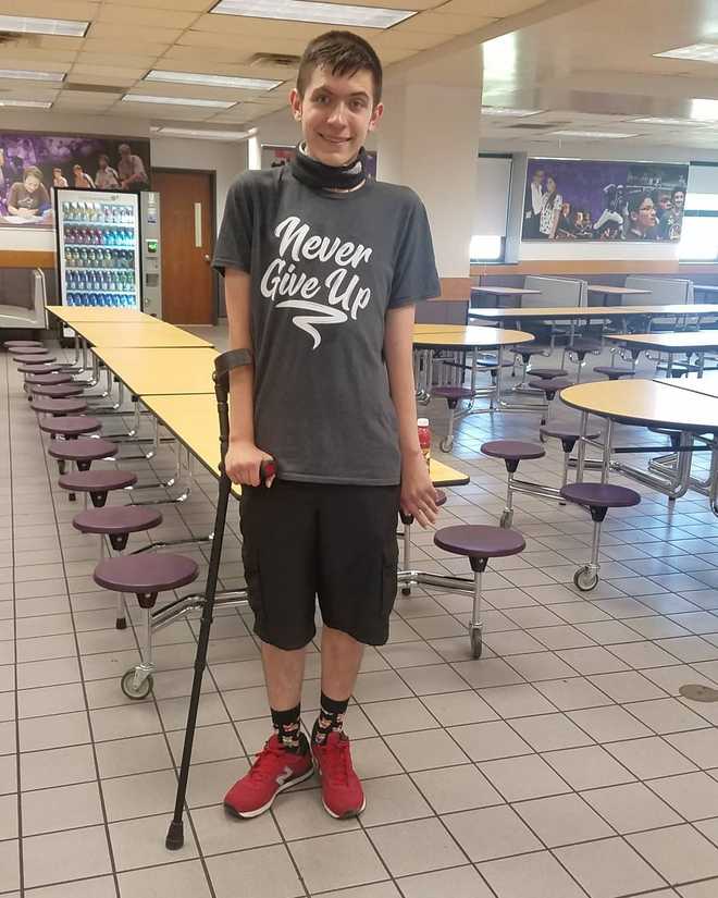 Shane Ruff Wisconsin Independence is goal for Louisville teen recovering from AFM