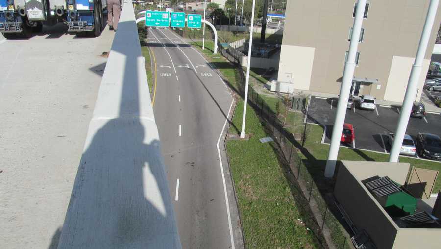 Motorcyclist dies after falling 100 feet from overpass in hit-and-run accident in Hillsborough
