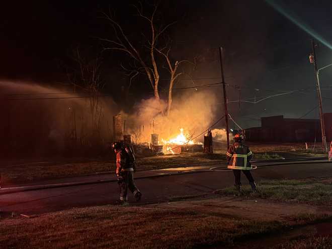 Firefighters battle two house fires in same Birmingham neighborhood